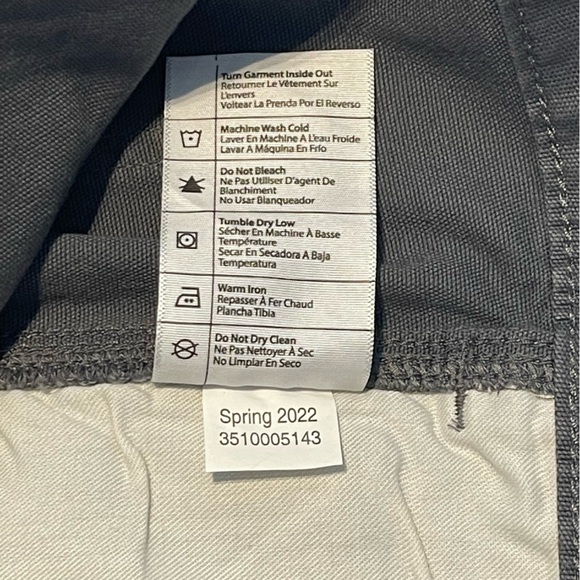 Carhartt Mens Rugged Flex Gray Canvas Work Cargo Shorts Size 40 NWOT - Picture 6 of 6